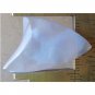 Blue agate cabochon, 30X18mm freeform