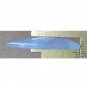 Blue agate cabochon, 30X18mm freeform