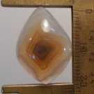 laguna agate cabochon, 22X16mm freeform