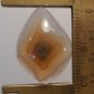 laguna agate cabochon, 22X16mm freeform