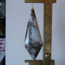 Sheep creek agate cabochon, 61.5X20.5mm long kite