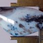 Sheep creek agate cabochon, 52X20.5mm freeform