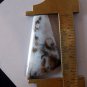 Sheep creek agate cabochon, 36.5X20mm freeform