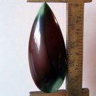 Imperial jasper cabochon, 47X19.5mm drop