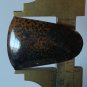 Jasper with psilomelane dendrites, 34.5X24.5mm tongue