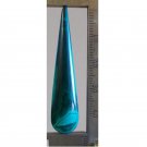Malachite cabochon, 49X10.5mm long drop