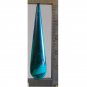 Malachite cabochon, 49X10.5mm long drop