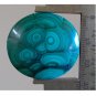 Malachite cabochon, 31X28.5mm oval