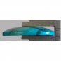 Malachite cabochon, 31X28.5mm oval