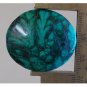 Malachite cabochon, 32X28mm oval