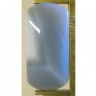 Gray agate cabochon, 49.5X24mm rectangle Gray agate cabochon, 49.5X24mm rectangle