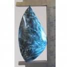 Seraphinite cabochon, 37X19mm freeform Seraphinite cabochon, 37X19mm freeform