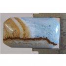 Mcdermitt picture jasper cabochon, 41X22mm cut corner rectangle Mcdermitt picture jasper cabochon, 41X22mm cut corner rectangle