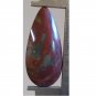 Jasper cabochon, 46X21mm drop