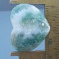 Ocean jasper cabochon, 26.7X22.5mm heart
