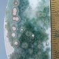 Ocean jasper cabochon, 37.7X22.7mm keystone