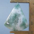 Ocean jasper cabochon, 29.5X25.8mm fan Ocean jasper cabochon, 29.5X25.8mm fan