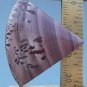 apache sage rhyolite cabochon, 34.6X30.4mm fan
