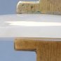 pale gray agate cabochon, 39X22.8mm drop