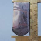 sci-fi jasper cabochon, 37.4X18.8mm tombstone sci-fi jasper cabochon, 37.4X18.8mm tombstone