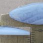 blue lace agate , 3 piece drop cut set
