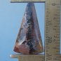 lacy agate cabochon, 30X17.8mm fan drop