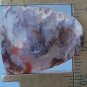 grave yard plume agate cabochon, 23.4X18.9mm tongue