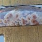 grave yard plume agate cabochon, 23.4X18.9mm tongue