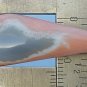Imperial jasper cabochon, 46.3X14mm freeform drop