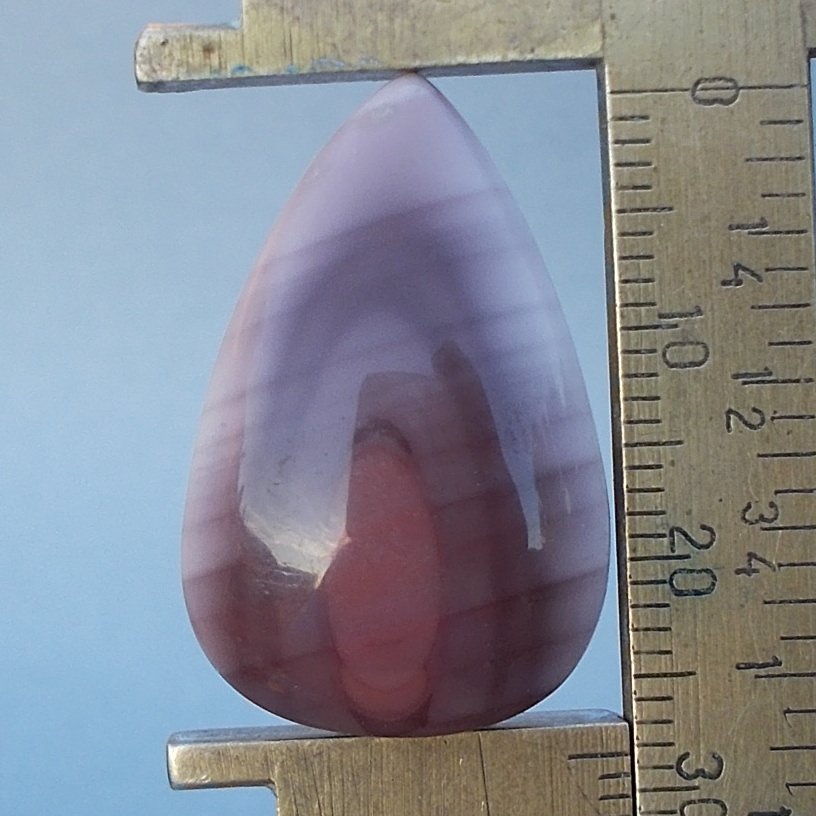 royal imperial jasper cabochon, 28.5X18.5mm drop