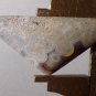 crazy lace agate cabochon, 49.2X21mm freeform triangle