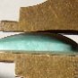stabilized turquoise cabochon, 21.4X18mm freeform drop