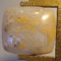 agate cabochon, 28.8X26.4mm freeform square