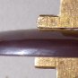agate cabochon, 43.3X18.4mm tongue