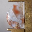 agate cabochon, 33.3X20.7mm freeform drop