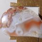agate cabochon, 33.3X20.7mm freeform drop