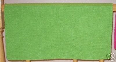 Mayatex Western Saddle Blanket Lime Green