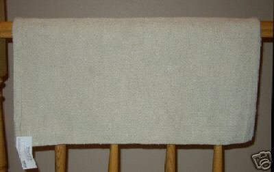 Mayatex Show Saddle Blanket Pad Solid Sand 36x34