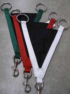 Nylon Race Racing Bib Fork-White/Black