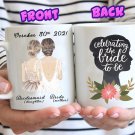 Wedding Personalized Mug, Gift from Bridesmaid for Bride, Wedding Idea Cup, Mom and Daughter Cup