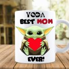 Yoda Best Mom Ever! Cup, Yoda Birthday Mug Gift, Mothers Day Coffee Gift, Best Star Wars Mug