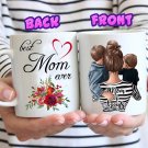 Best Mom Ever Coffee Mug, Mom of Boys Cup, Mother's Day Mug Gift, Mom Birthday Cup