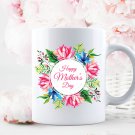 Floral Mothers Day Mug Gifts, Mothers Day Idea Gifts, Mom Birthday Cup, Best Mom Coffee Mug