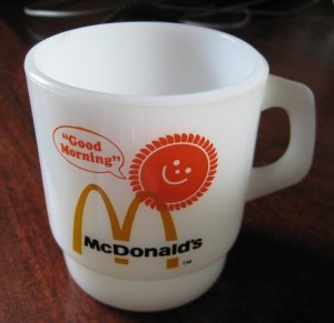 1970s Anchor Hocking Fire King McDonald's 