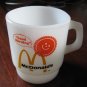 1970s Anchor Hocking Fire King McDonald’s "Good Morning" Mug