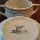 2 Mayer China Restaurant Ware Providence Biltmore Hotel Cream Soup Cups