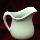 Vintage Art Deco Tepco China Pottery Restaurant Ware Ironstone White Large Pitcher