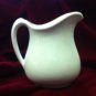 Vintage Art Deco Tepco China Pottery Restaurant Ware Ironstone White Large Pitcher