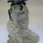 Basil Matthews England Owl Professor with Glasses Figurine