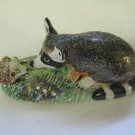 Raccoon and Hedgehog Figurine by Basil Matthews - England